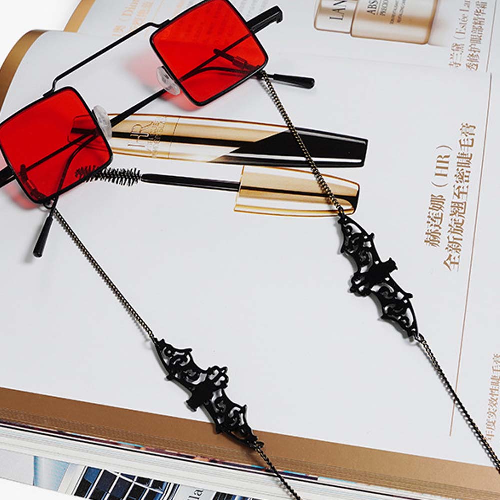 Mask Chain Holder - Антипотерянный модный ретро-ремешок с черной медной