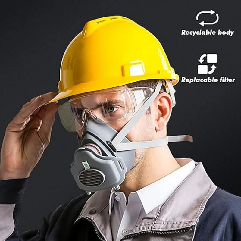Dust Mask Construction - Пылезащитная маска, защитная маска, промышленная пылезащита,