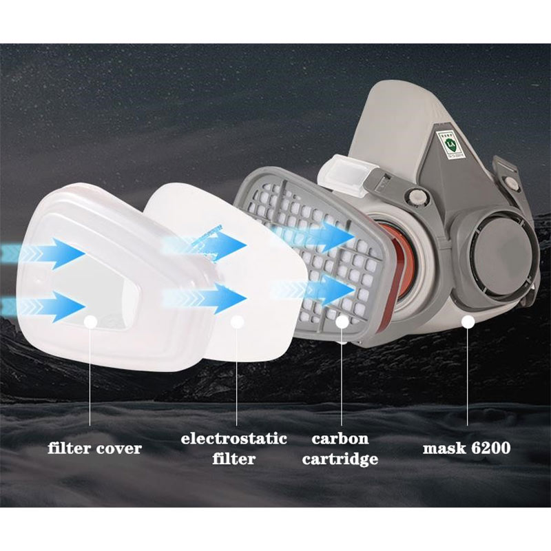 6200 противогаз на половину ли – обзор и цена Dust Mask Construction