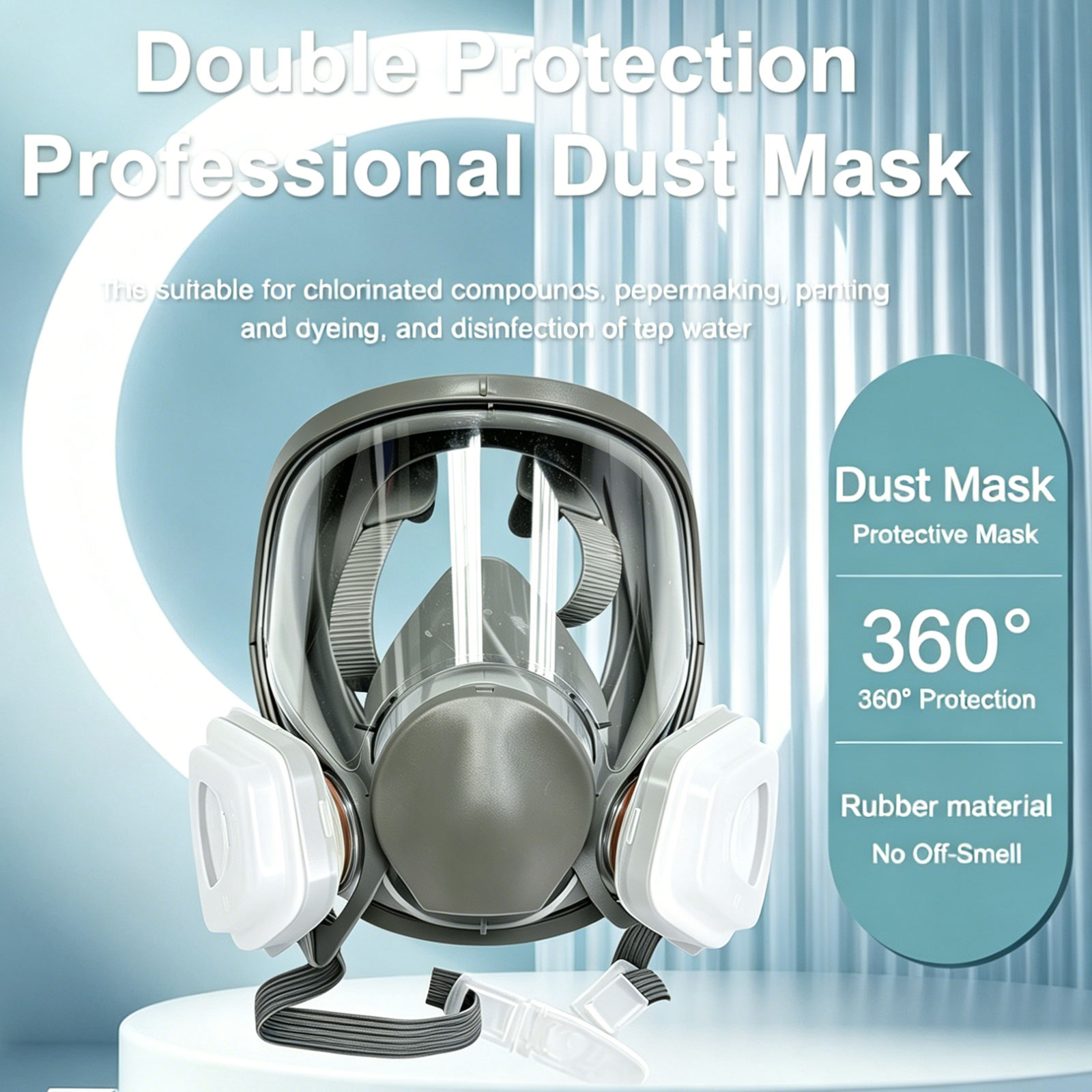 Полнолицевой респиратор 6800 с – обзор и цена Dust Mask Construction