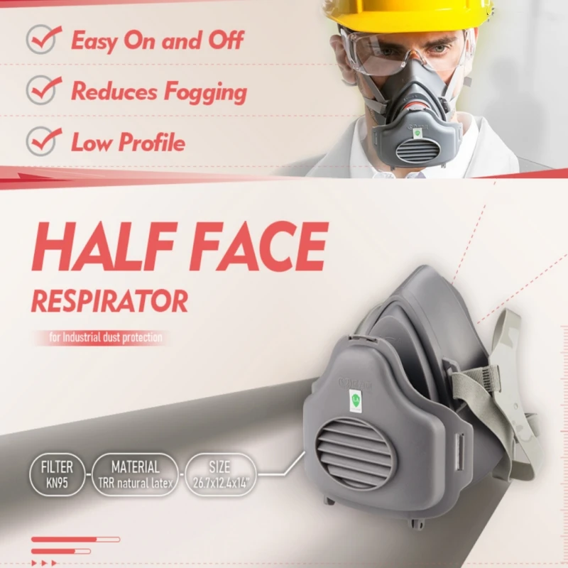 Пылезащитная маска, защитная м – обзор и цена Dust Mask Construction